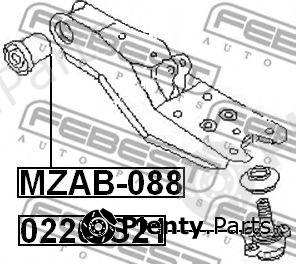  FEBEST part 0220S21 Ball Joint