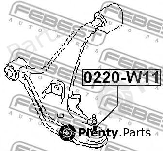  FEBEST part 0220W11 Ball Joint