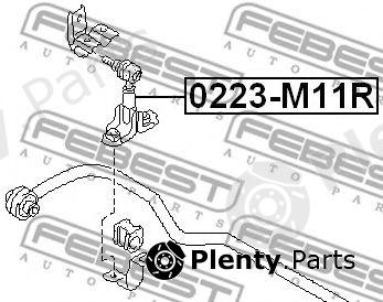  FEBEST part 0223M11R Rod/Strut, stabiliser