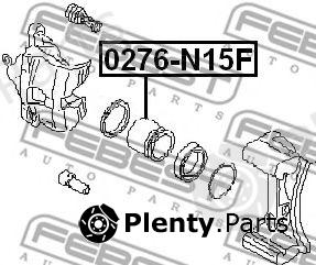  FEBEST part 0276-N15F (0276N15F) Piston, brake caliper