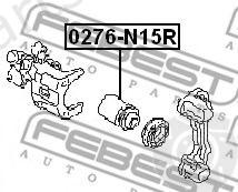  FEBEST part 0276-N15R (0276N15R) Piston, brake caliper