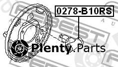  FEBEST part 0278-B10RS (0278B10RS) Wheel Brake Cylinder