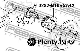  FEBEST part 0282B10RSA42 Wheel Hub