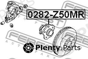  FEBEST part 0282Z50MR Wheel Hub