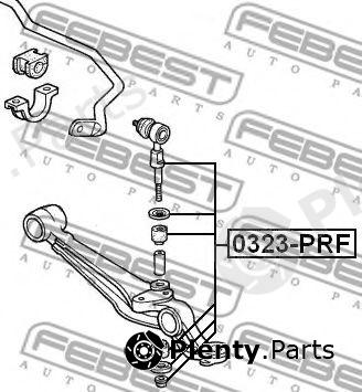  FEBEST part 0323PRF Rod/Strut, stabiliser