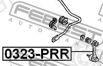  FEBEST part 0323PRR Rod/Strut, stabiliser