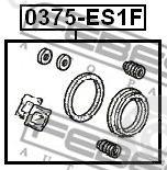  FEBEST part 0375-ES1F (0375ES1F) Repair Kit, brake caliper