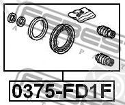  FEBEST part 0375-FD1F (0375FD1F) Repair Kit, brake caliper