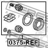  FEBEST part 0375-REF (0375REF) Repair Kit, brake caliper