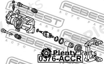  FEBEST part 0376-ACCR (0376ACCR) Piston, brake caliper