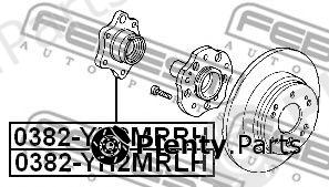  FEBEST part 0382-YH2MRLH (0382YH2MRLH) Wheel Hub
