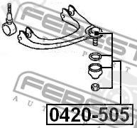  FEBEST part 0420-505 (0420505) Ball Joint