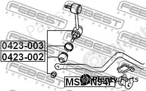  FEBEST part 0423002 Rod/Strut, stabiliser