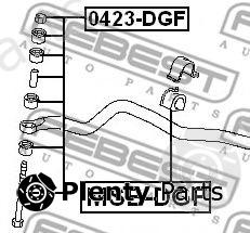  FEBEST part 0423DGF Rod/Strut, stabiliser