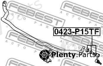 FEBEST part 0423P15TF Rod/Strut, stabiliser