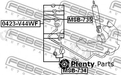  FEBEST part 0423V44WF Rod/Strut, stabiliser