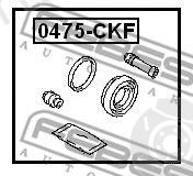  FEBEST part 0475CKF Repair Kit, brake caliper