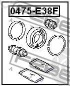  FEBEST part 0475E38F Repair Kit, brake caliper