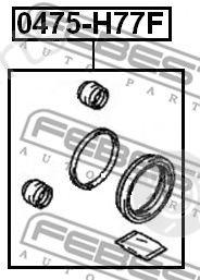  FEBEST part 0475-H77F (0475H77F) Repair Kit, brake caliper
