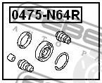  FEBEST part 0475N64R Repair Kit, brake caliper