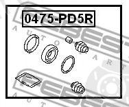  FEBEST part 0475PD5R Repair Kit, brake caliper