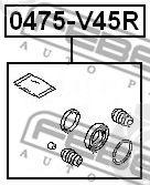  FEBEST part 0475V45R Repair Kit, brake caliper