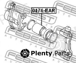  FEBEST part 0476EAR Piston, brake caliper