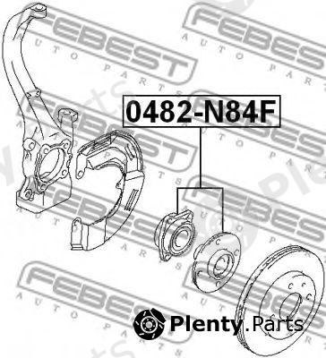  FEBEST part 0482N84F Wheel Hub