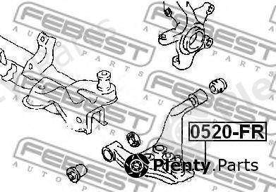 FEBEST part 0520FR Ball Joint