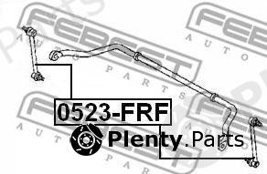 FEBEST part 0523FRF Rod/Strut, stabiliser
