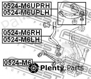  FEBEST part 0524-M6RH (0524M6RH) Track Control Arm