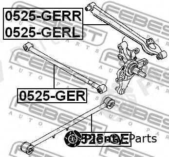 FEBEST part 0525GERR Track Control Arm