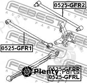  FEBEST part 0525GFRR Track Control Arm