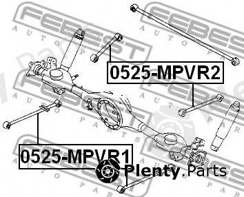  FEBEST part 0525MPVR2 Track Control Arm
