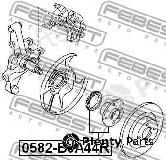  FEBEST part 0582BJA44R Wheel Hub
