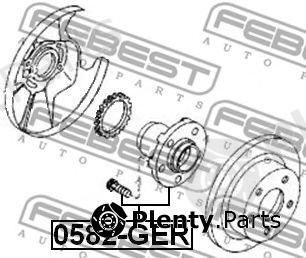  FEBEST part 0582GER Wheel Hub