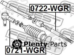  FEBEST part 0722WGR Tie Rod Axle Joint