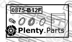  FEBEST part 0875B12F Repair Kit, brake caliper