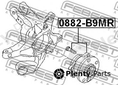  FEBEST part 0882B9MR Wheel Hub