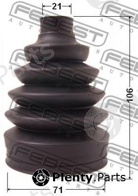  FEBEST part 1017P-AV (1017PAV) Bellow, driveshaft