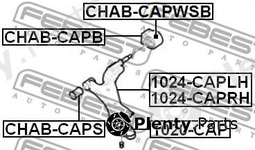  FEBEST part 1024-CAPRH (1024CAPRH) Track Control Arm