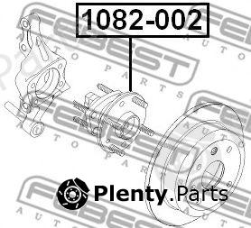  FEBEST part 1082002 Wheel Hub