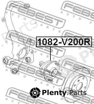  FEBEST part 1082-V200R (1082V200R) Wheel Hub