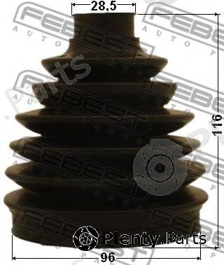  FEBEST part 1217-TUC (1217TUC) Bellow, driveshaft