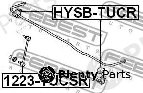  FEBEST part 1223TUCSR Rod/Strut, stabiliser