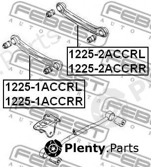  FEBEST part 1225-1ACCRR (12251ACCRR) Track Control Arm