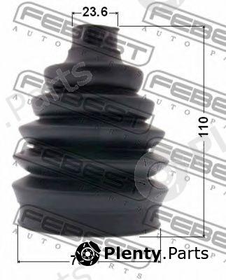 FEBEST part 1417P-NACTR (1417PNACTR) Bellow, driveshaft