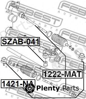  FEBEST part 1421-NA (1421NA) Tie Rod End