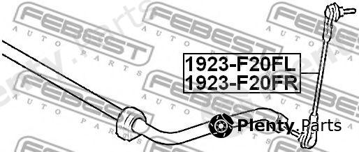 FEBEST part 1923-F20FR (1923F20FR) Rod/Strut, stabiliser