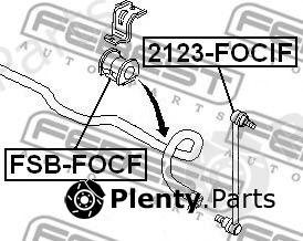 FEBEST part 2123FOCIF Rod/Strut, stabiliser